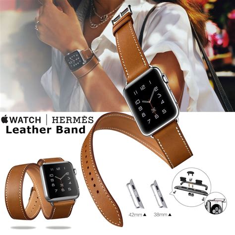 Hermes style Apple Watch band